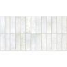 Carrelage mur effet zellige Zahara blanc grisé